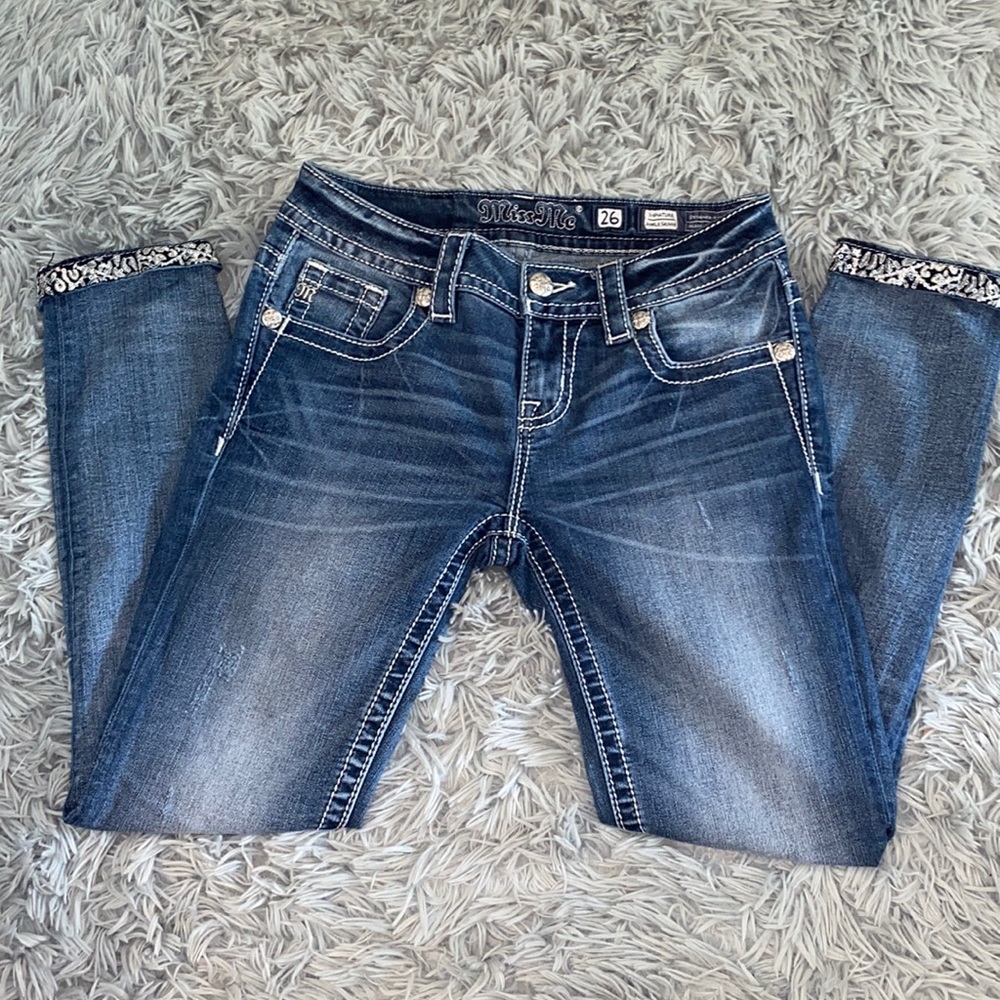 Miss Me Ankle Skinny Jeans